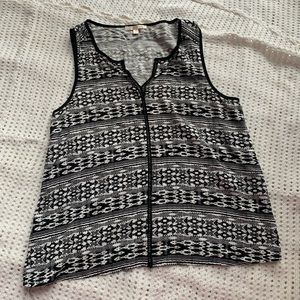 Skies are Blue Tank Top Blouse